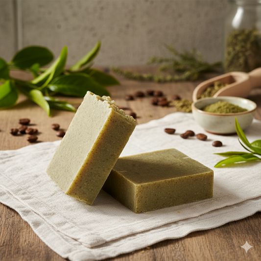 Soap- Moringa Green Clay- Natural and Handmade