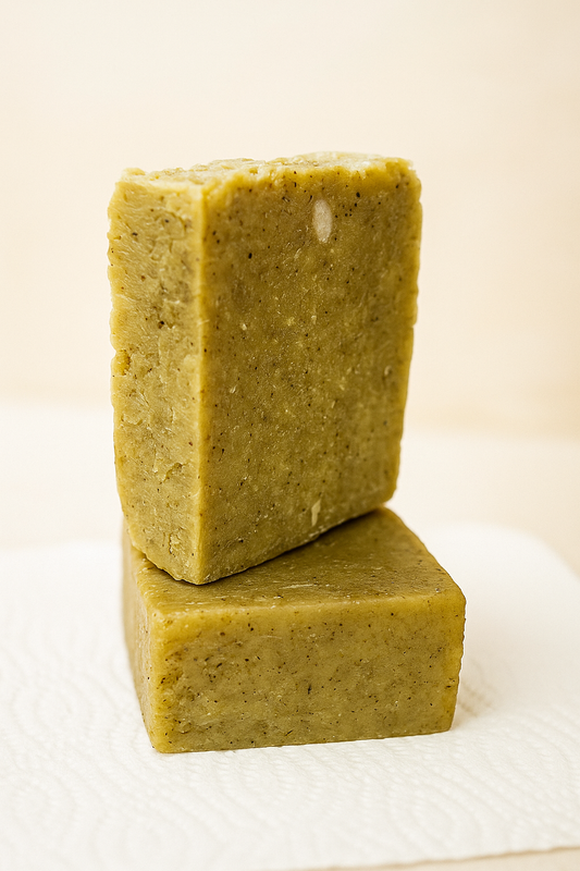 Moringa Green Clay Soap- Natural and Handmade