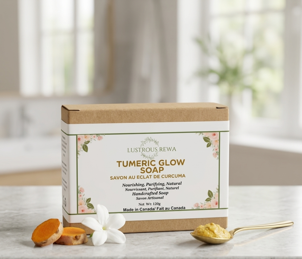 Soap- Tumeric Glow - Natural and Handmade