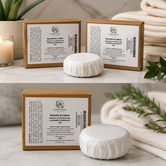 Hair- Shampoo Bar- Natural Nourish and Lather