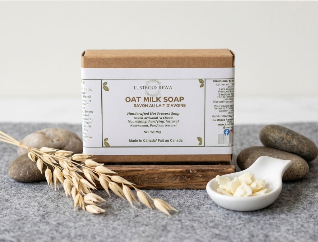 Soap- Oat milk and meal - Natural and Handmade